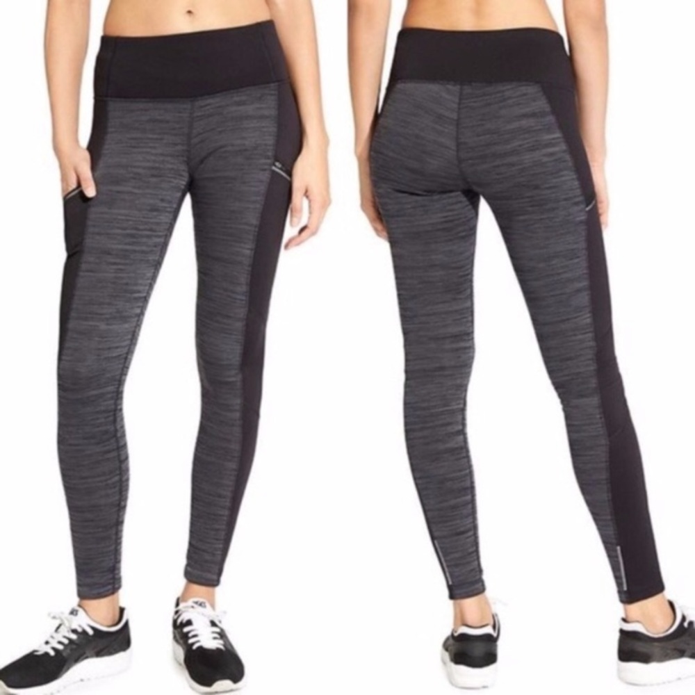 Athleta Polartec Fleece Lined Leggings Size XS